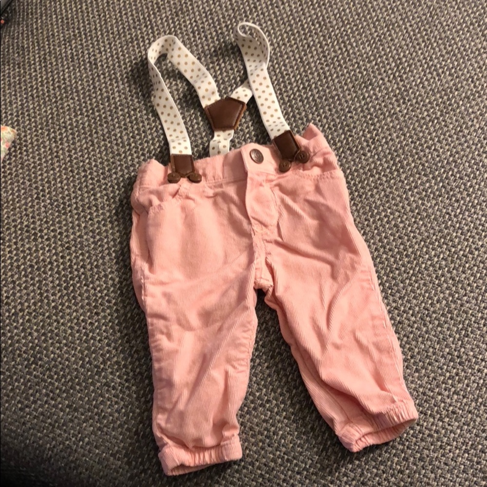 Baby B’Gosh 0-3M Suspender Overall